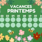 Calendrier Printemps